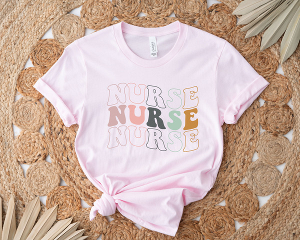 Nurse Shirt, Nurse Tshirt, Registered Nurse Christmas Gift Tee, Groovy Nurse Shirt, New Nurse Xmas Gift, Groovy Nurse Shirt,Registered Nurse - 2.jpg