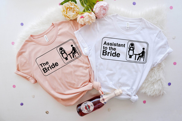 The Office Themed Bachelorette Shirt, The Bride Shirt, Office Theme Wedding, Assistant To The Bride Shirt, The Office Bridesmaid Shirt - 1.jpg