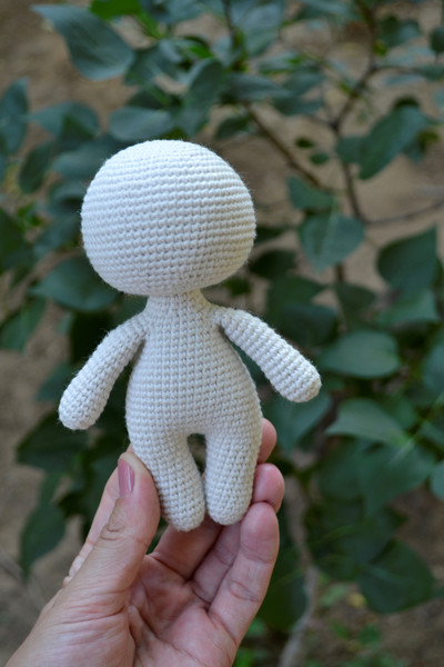 Doll body crochet pattern Amigurumi basic doll body pattern - Inspire Uplift