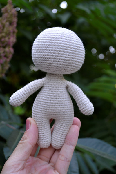 Doll body crochet pattern Amigurumi basic doll body pattern - Inspire Uplift