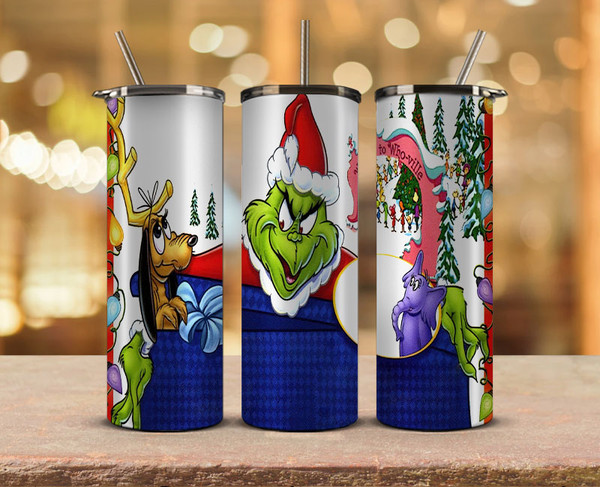 Grinch Stainless Steel Tumbler, Merry Grinchmas Stainless St - Inspire  Uplift