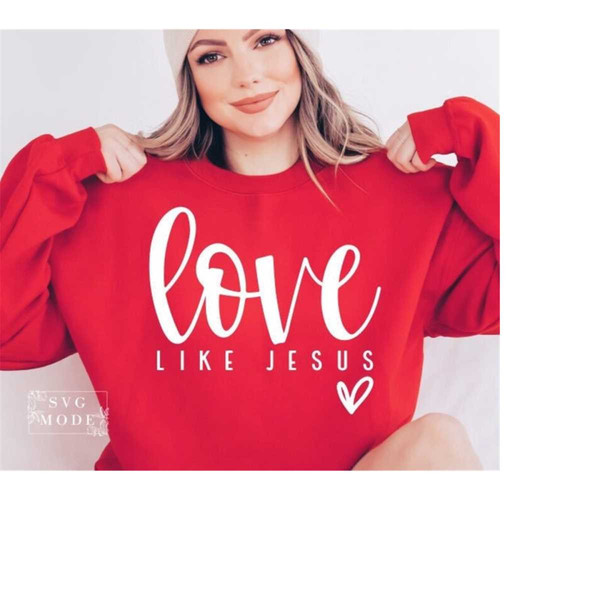 Love Like Jesus SVG PNG PDF, Christian Svg, Religious Svg, F - Inspire ...