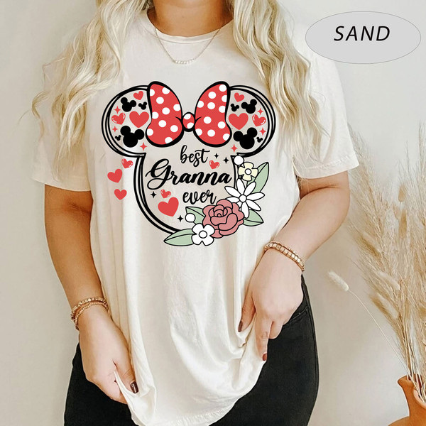 Best Grandna ever Shirt, Mother's Day shirt, Grandna Shirt, Minnie Grandna Shirt, Grandna Shirt, Grandna Gift Shirt, Grandna Birthday Gift - 4.jpg