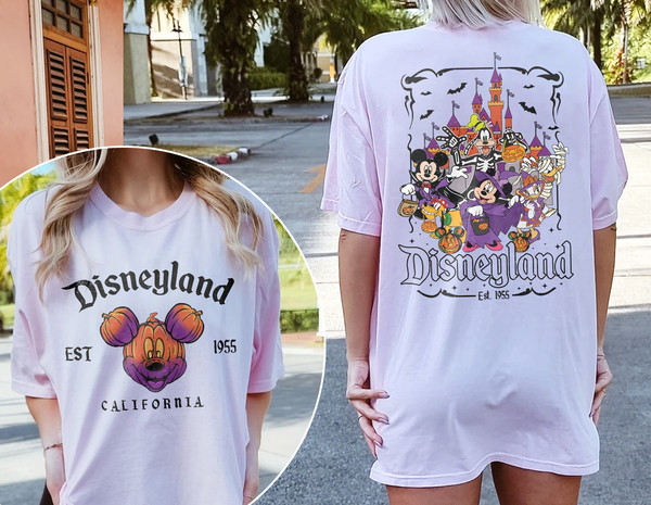 Disneyland Halloween Shirt, Disneyland Est 1955 Halloween Shirt, Halloween Party Shirt, Disney Halloween Shirt, Halloween Group Shirt - 3.jpg