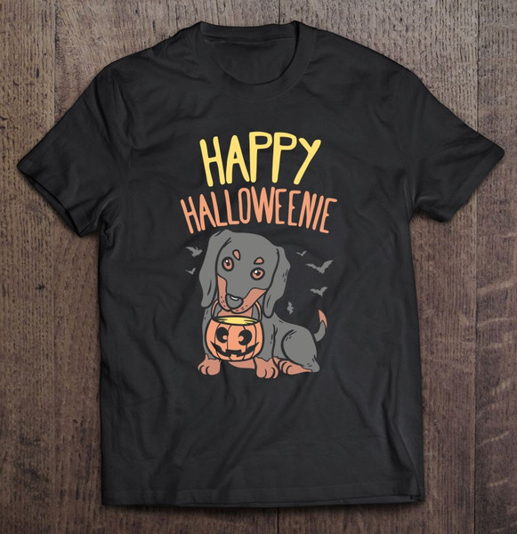 Happy Halloweenie Dachshund Dog Halloween Wiener Boy.jpg