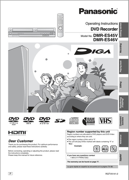 Panasonic dmr-es45v dmr-es46v operating instructions user manual.png