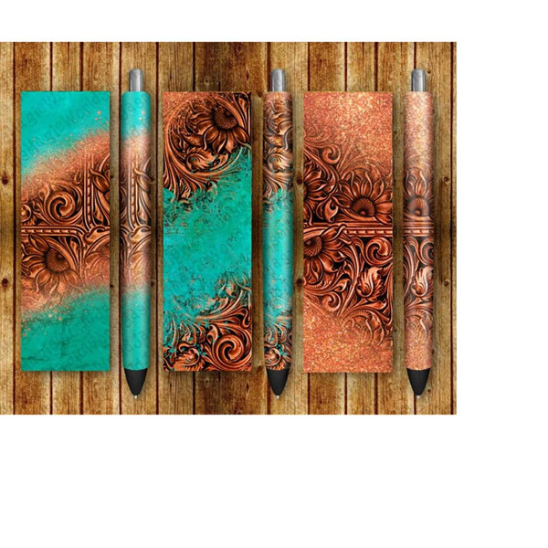 MR-1792023135638-tooled-leather-turquoise-pen-wrap-png-sublimation-designs-pen-image-1.jpg