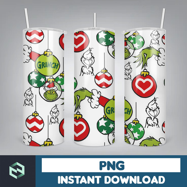 Grinch Sublimation Tumbler – Press Marks