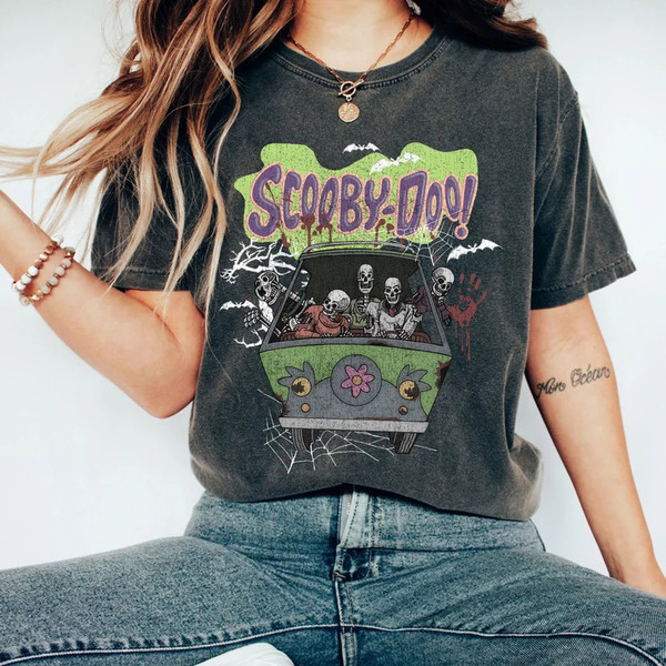 Scooby Doo Vintage T-Shirt, Scooby Doo Shirt, Horror Movie T - Inspire  Uplift