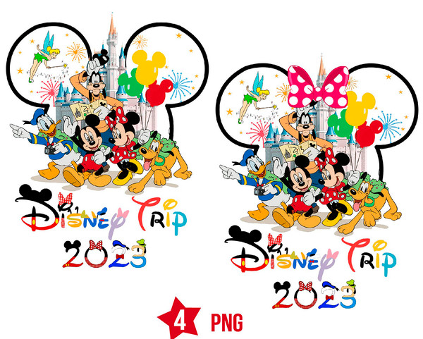 Mouse Custom Name Family Trip Png, Magical Kingdom Png.jpg