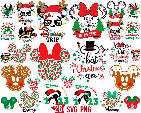 Disney Mouse Funny Christmas Svg Bundle.jpg