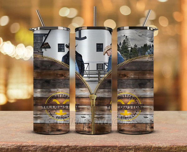 Yellowstone Tumbler Wrap Png