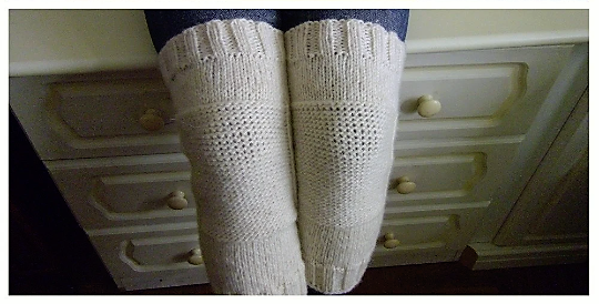 Knee Pads Knitted Handmade  Knee Warmer  Therapeutic for the Knee  WOOL MIXTURE (5) — копия.png