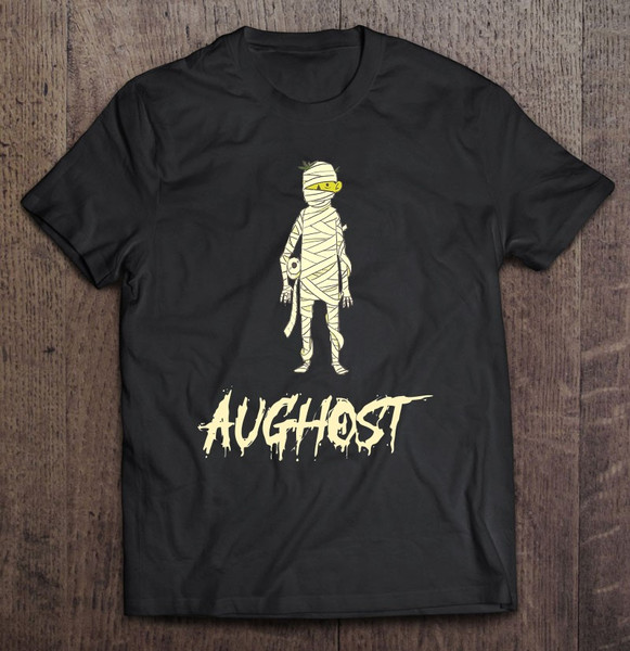 Halloween In August Funny Mummy, Halloween Aughost.jpg