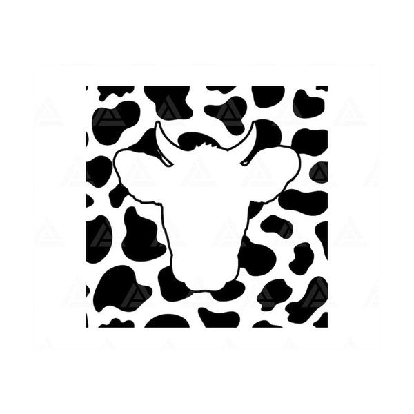 Cow Print Pattern | Seamless Repeatable Cow Print Svg Pdf Jpg Vector AI  Download | Black and White Cow Print Digital Paper Downloads MP55