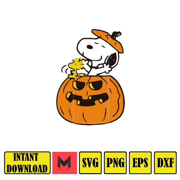 Peanuts Sn-oopy Halloween svg, Snoopy svg, pumpkin svg, Boo svg, png Sublimation, Digital Instant Download File (24).jpg