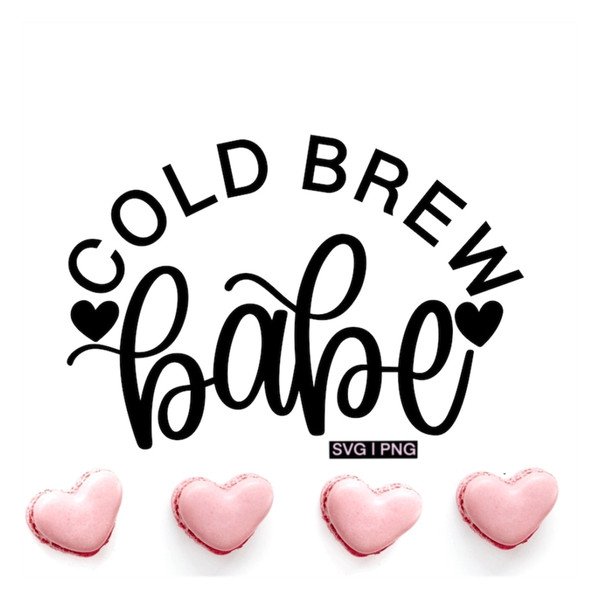 Coffee SVG Latte SVG Cold Brew Svg Frappucinno SVG Iced Coffee 