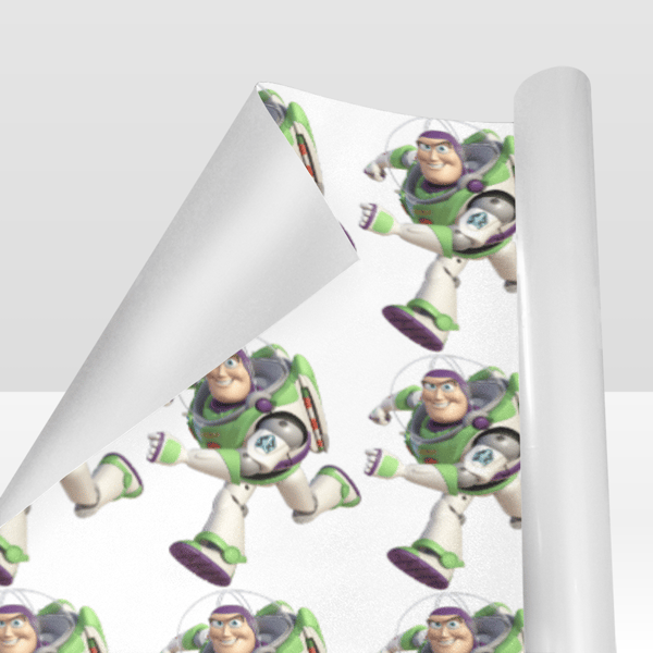 Buzz Lightyear Gift Wrapping Paper.png