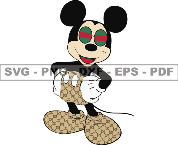 Cartoon Logo Svg, Mickey Mouse Png, Louis Vuitton Svg, Fashi - Inspire  Uplift