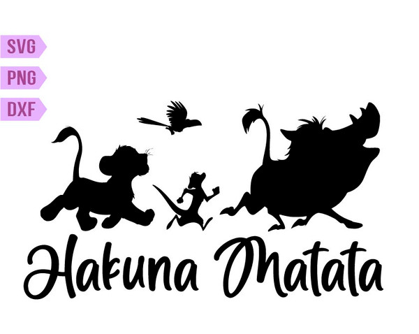 Disney Hakuna Matata SVG, Disney Family Trip SVG, Lion King - Inspire ...
