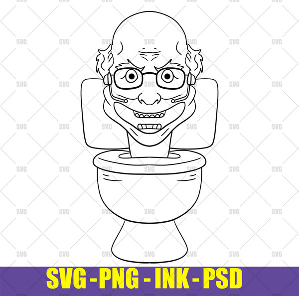 Titan TV man SVG Skibidi Toilet SVG, Titan TV man PNG, Titan - Inspire  Uplift