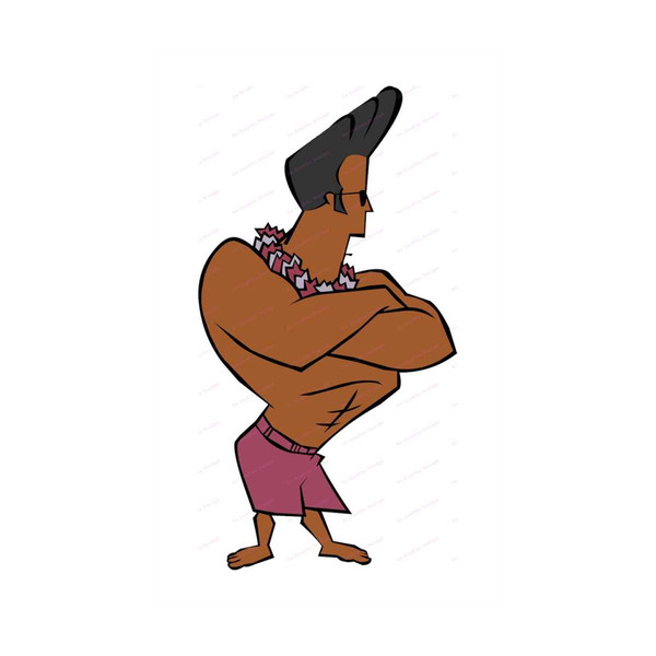 Johnny Bravo Vector PNG vector in SVG, PDF, AI, CDR format