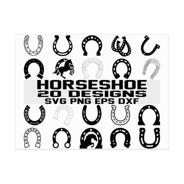 Horseshoe SVG, Horse Shoe SVG