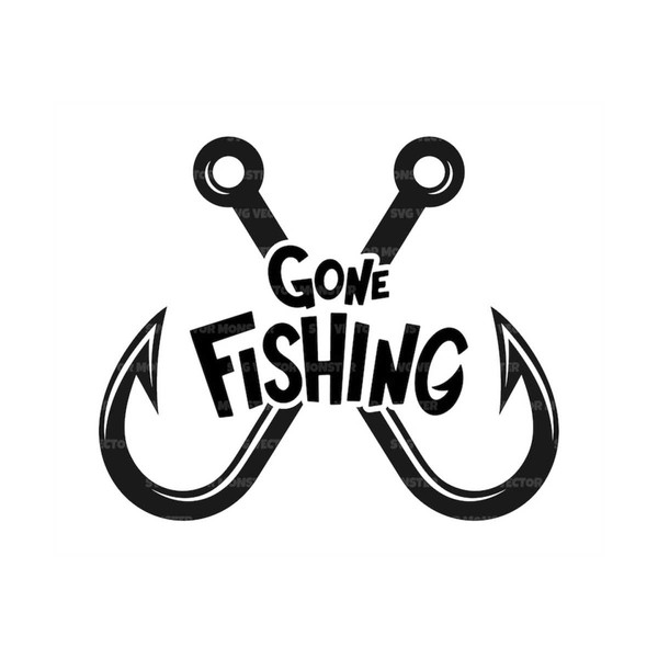 Fishing Hook Svg Bass Fishing Svg Fisherman Svg Fishing 