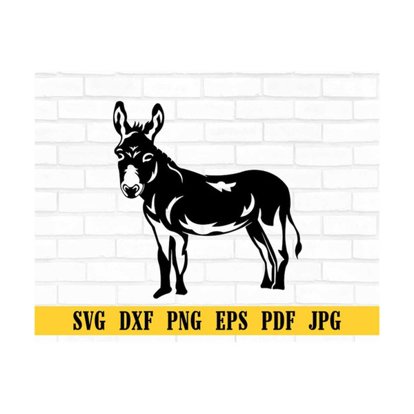 Donkey Svg, Donkey Clipart, Donkey Png, Donkey Head, Donkey - Inspire ...