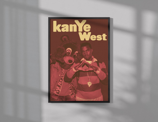 Kanye West Collage Poster