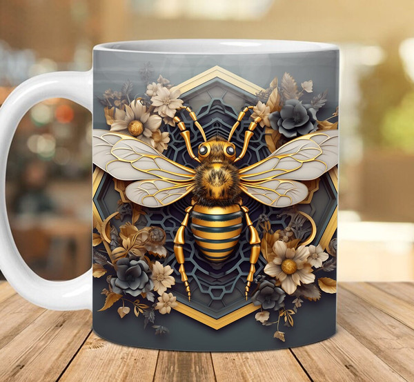 Bee Bloom Mug