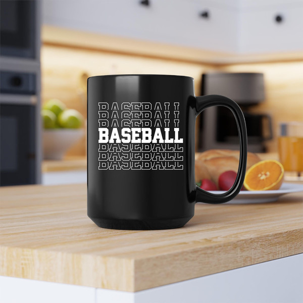 Baseball Mug, Baseball Coffee and Tea Gift Mug, Baseball Gift, Baseball Gift Mug, Sport, Ball, Baseball - 1.jpg