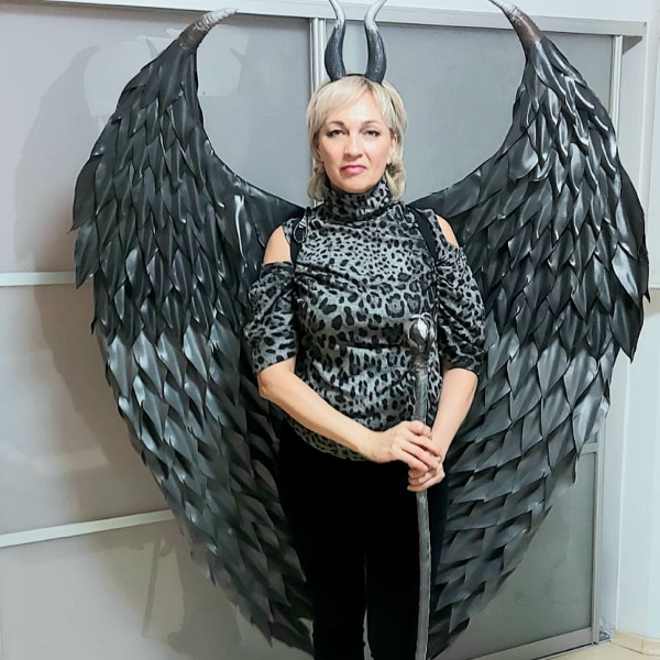 Black Wings, Black Angel Wings, Halloween Wings, Maleficent Wings, Costume Wings, Cosplay | Angel Wings Cosplay