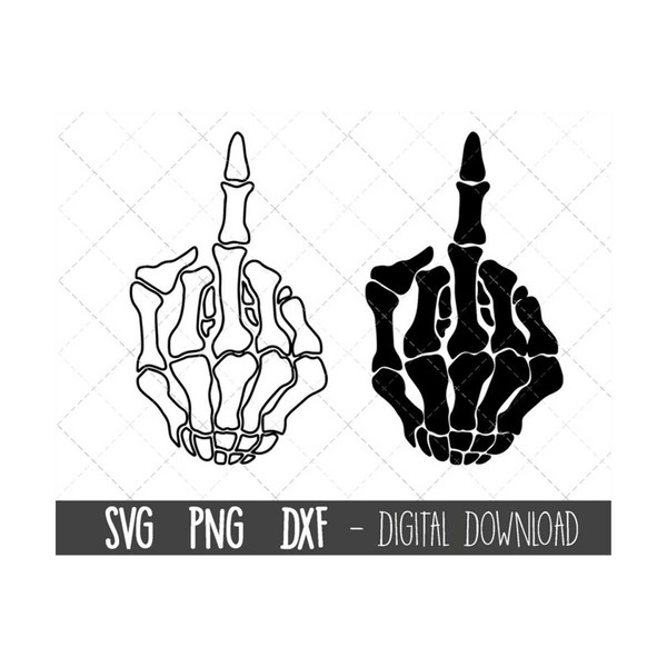 Skeleton middle finger SVG, skeleton png, skeleton clipart, - Inspire ...