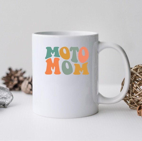Moto Mom Mug, Moto Mom, Moto Mom Coffee and Tea Gift Mug - Inspire Uplift