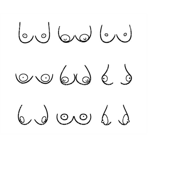 Star Nipples Svg, Boobs Svg, Tits Svg. Vector Cut file for C - Inspire  Uplift