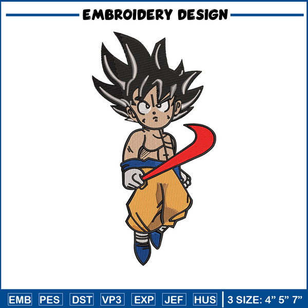 Goku kid nike embroidery design, Dragonball embroidery, Embroidery file, Embroidery shirt, Emb design, Digital download.jpg