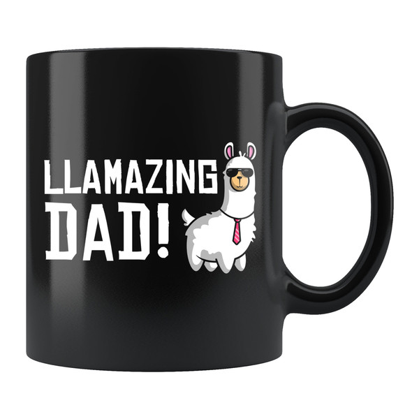 Llama Dad Mug Gift For Dad Gift Mug For Dad Funny Husband Gift New Dad Mug Dad to Be Gift Pregnancy Announcement Mug Llama Gift #d607 - 1.jpg