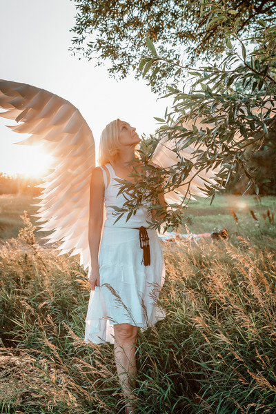 White wedding wings costume Maternity photo shoot Sexy cosplay Angel wings wearable bird wings.jpg