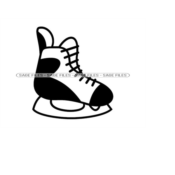 hockey skates clip art