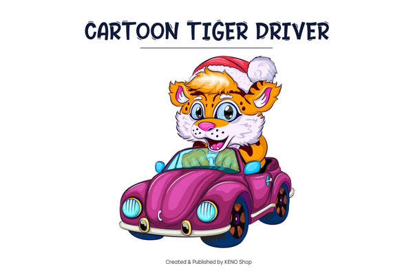 Cartoon Tiger on Car_preview_02_1.jpg