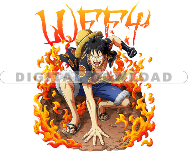 One Piece Luffy Svg, Anime One Piece Svg, Luffy Svg, Luffy A - Inspire  Uplift