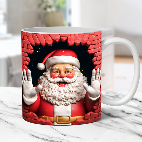 Mug Noël Bad Santa