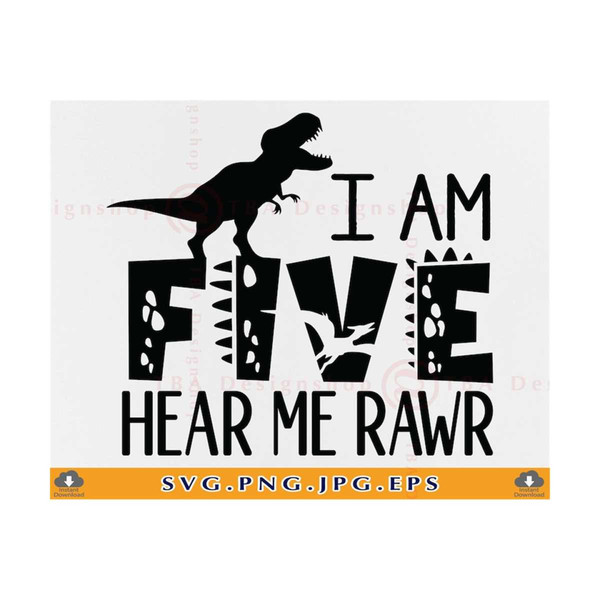 MR-81020230161-5th-birthday-boy-svg-i-am-five-hear-me-rawr-svg-5th-birthday-image-1.jpg