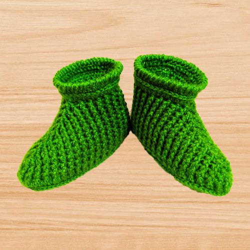 crochet bootie pattern