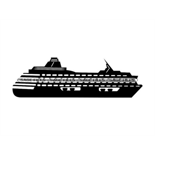Cruise Ship 13 SVG, Cruise Ship SVG, Cruise Ship Clipart, Cr