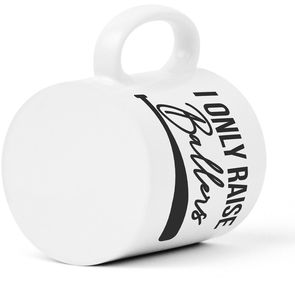 I Only Raise Ballers Mug, Baseball Mug, Baseball Gifts, Fun Coffee Cups, Baseball Fan, Gifts for Dad, Baseball Themed, Baseball Throw - 6.jpg