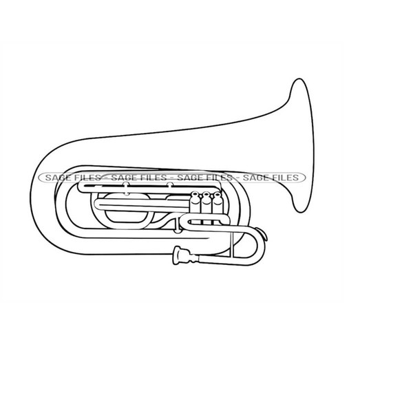 File:Person playing tuba (line art) (PSF T-970004 (cropped)).png -  Wikimedia Commons