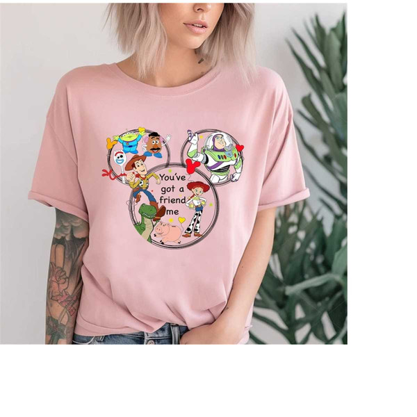 Toy Story and Mickey You've Got a Friend in Me Shirt 