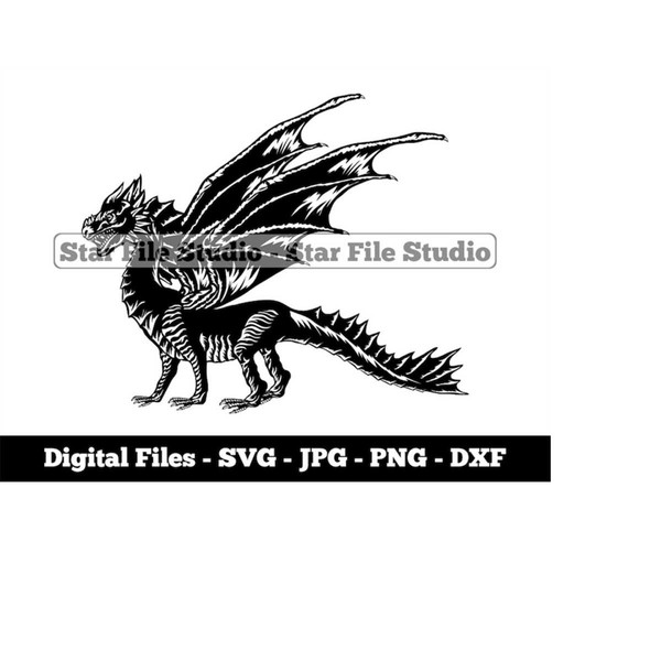 Dragon Svg, Dragon Mascot Svg, Dragon Logo Svg, Dragon Png, - Inspire ...